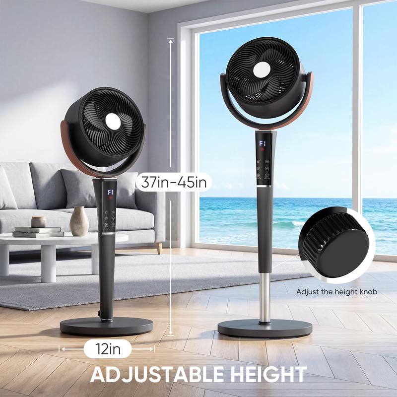 BREEZ Bedroom Pedestal Fan