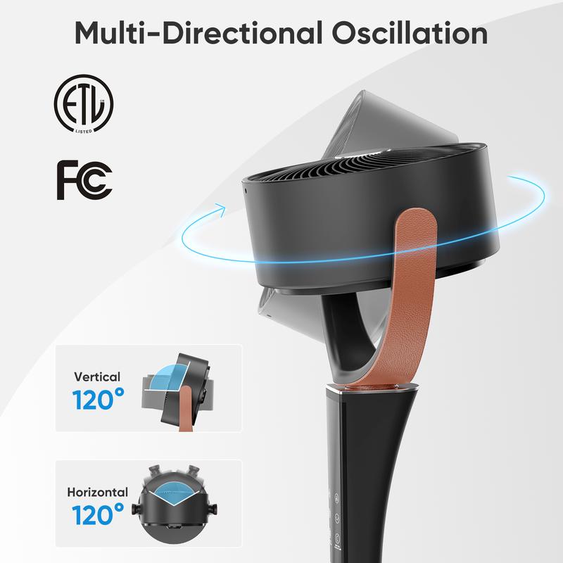 BREEZ Bedroom Pedestal Fan